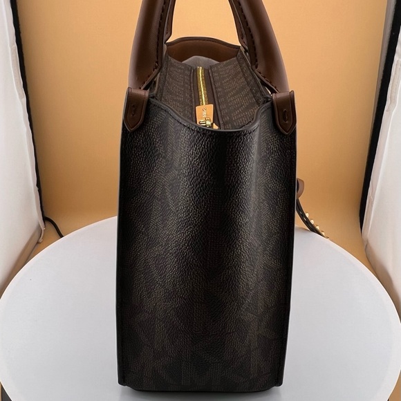 MICHAEL MICHAEL KORS Kris Small Logo Satchel - Picture 8 of 14